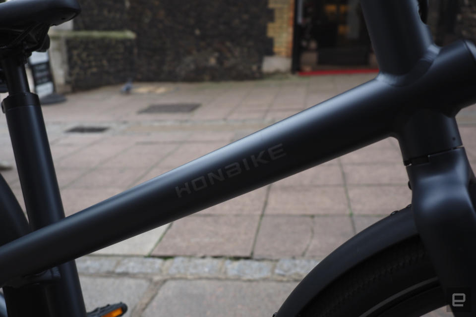 Image of the Honbike Uni4 in Norwich City Centre