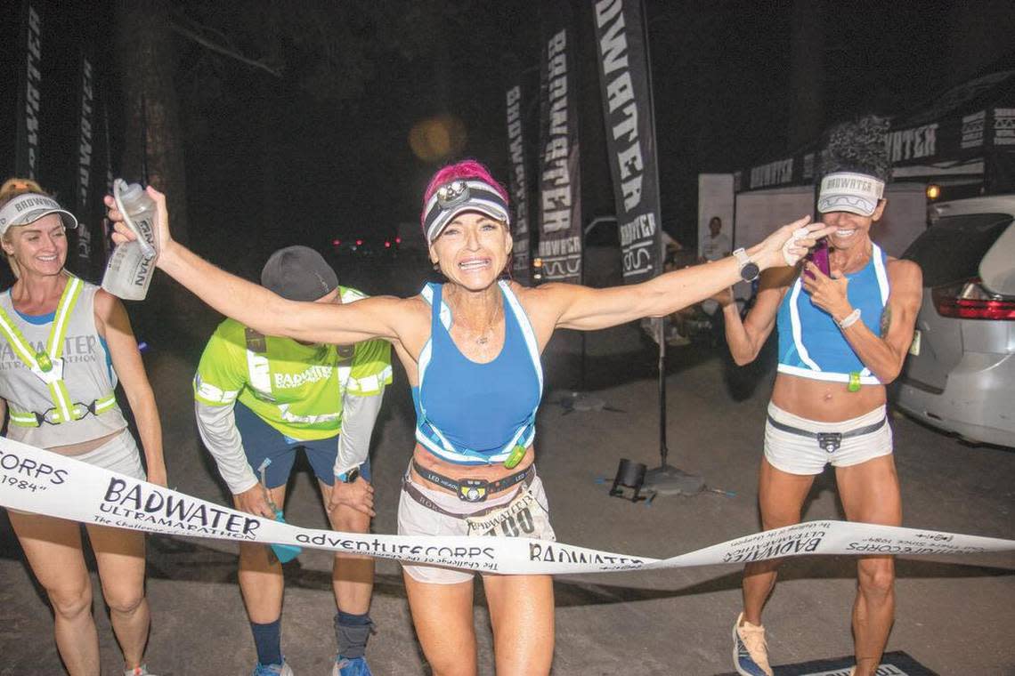Utah runner Ashley Paulson broke the women's record in the 2022 Badwater 135 with a time of 24 hours, 9 minutes, 34 seconds.
