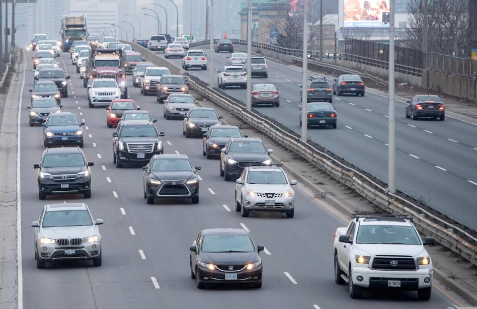 Toronto's budget chief Shelley Carroll says the upload of the Gardiner Expressway will allow the city to spend millions more each year on other infrastructure repairs, instead of the costly elevated portion of the highway.