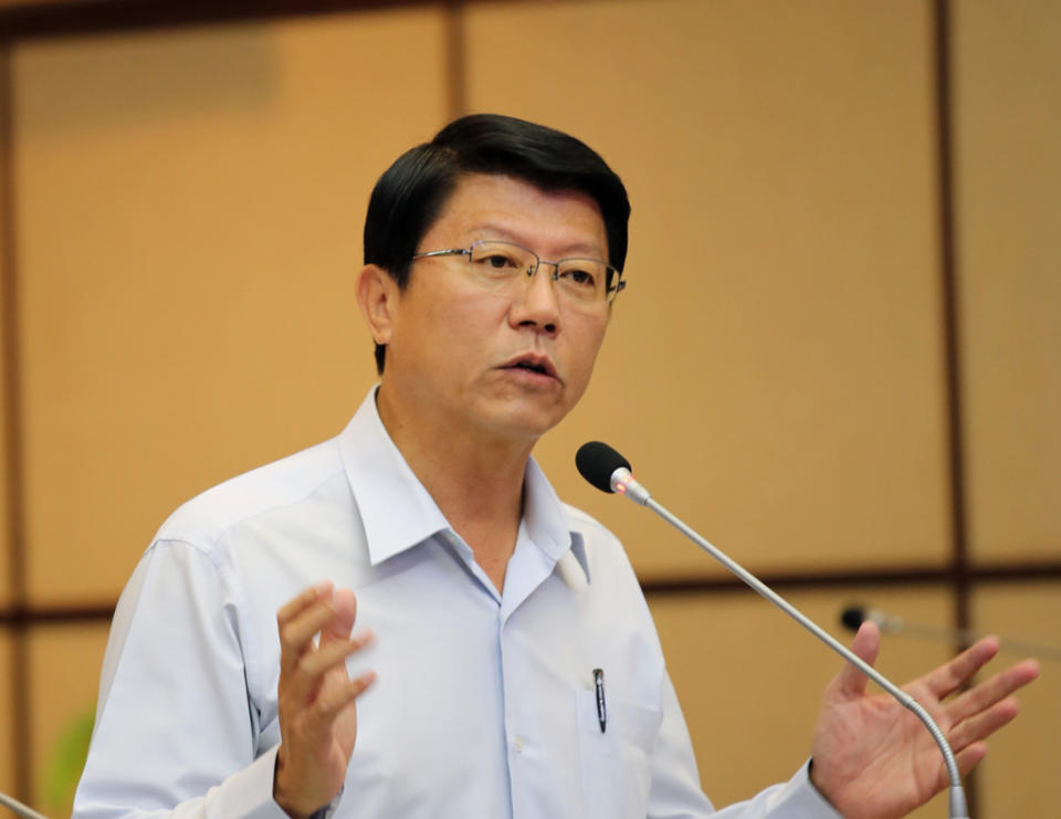 前台南市議員謝龍介。 （資料照片）