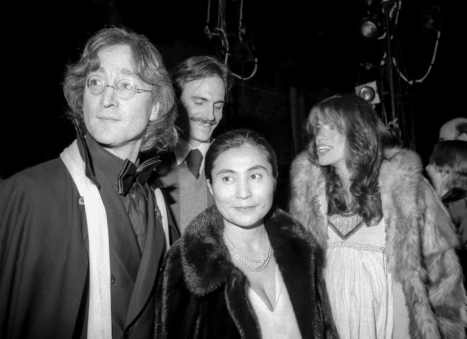 john lennon yoko ono james taylor carly simon