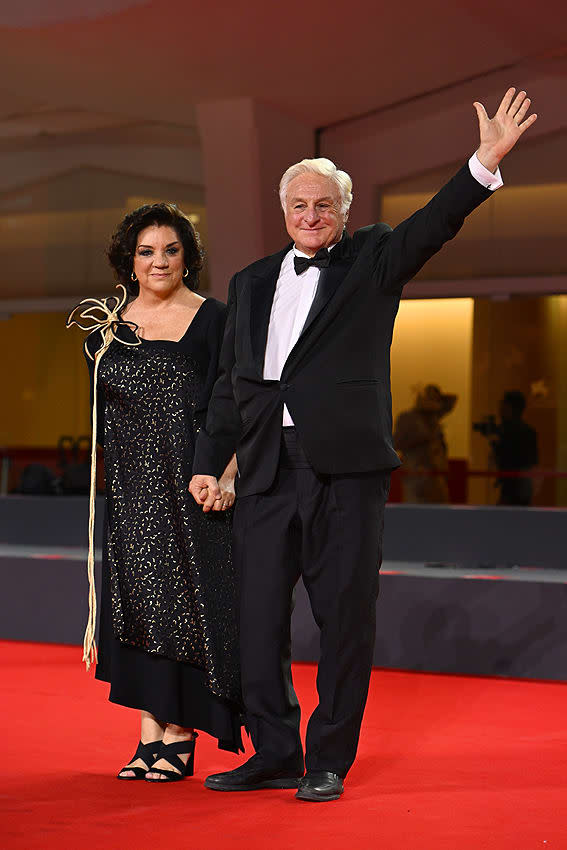 Roberto Canessa con su mujer