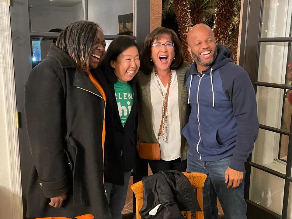 Tempe's current elected leaders make up 'the most diverse City Council in Maricopa County and perhaps in the Southwest." Berdetta Hodge (left), Arlene Chin, Doreen Garlid and Mayor Corey Woods are all demographic firsts for Tempe's leadership in the city's 150 year history.