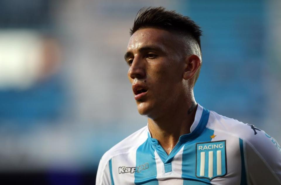 The forward shared the pitch with Lautaro Martinez during his second stint Racing Club in 2017.