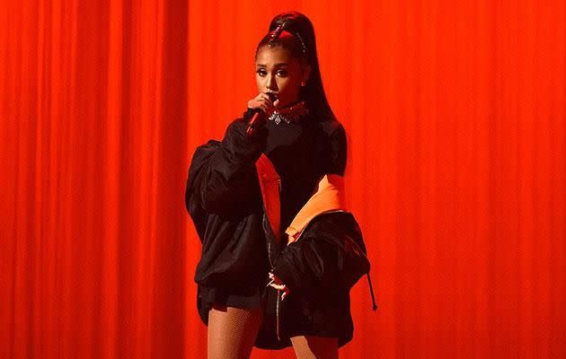 It's reported Ariana may be cancelling her London show. Source: Getty