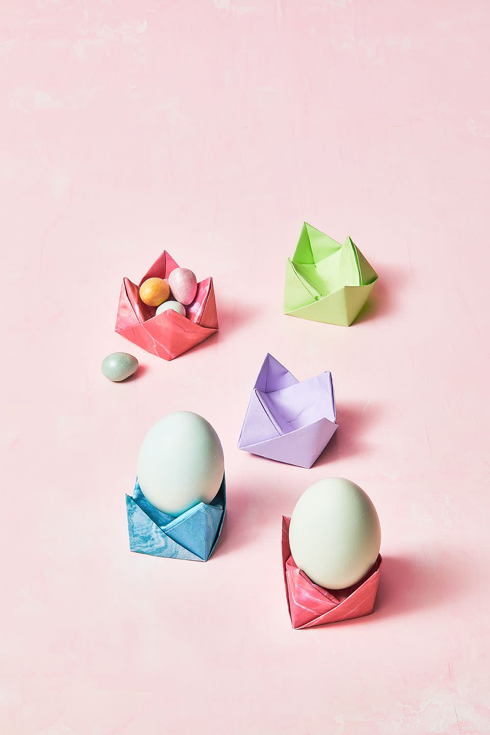 Origami Egg Cups