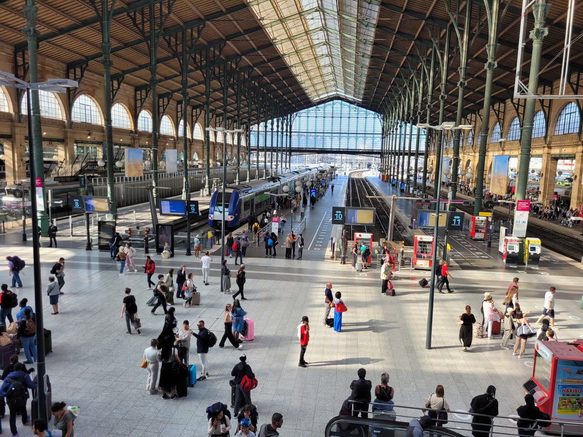 Time sensitive: Gare du Nord in Paris, where so many adventures begin  (Helen Coffey)