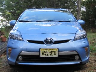 2012 Toyota Prius Plug-In Hybrid, Catskill Mountains, NY, Oct 2012