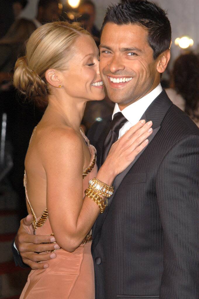 Kelly Ripa, Mark Consuelos, Met Gala 2007