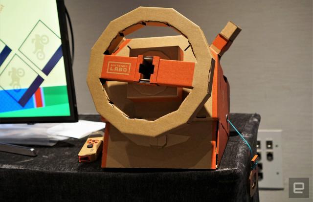 Nintendo Labo Vehicle Kit Hands-On: My Kid Self Would Love This