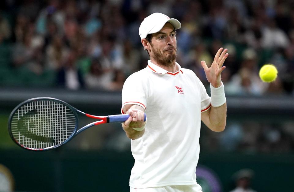Andy Murray could face Daniil Medvedev in the quarter-finals of the men’s singles tennis competition (Adam Davy/PA) (PA Wire)