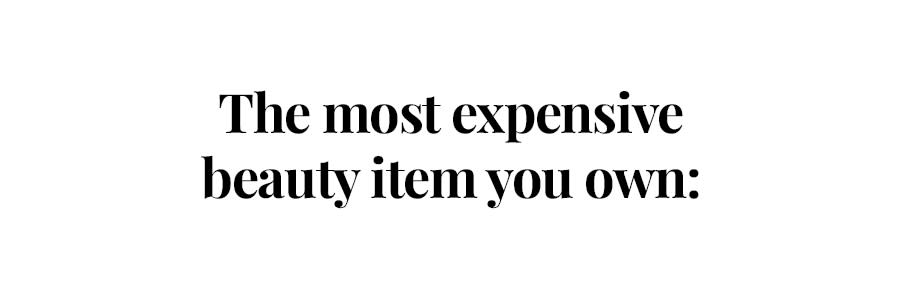 Most Expensive Beauty Product