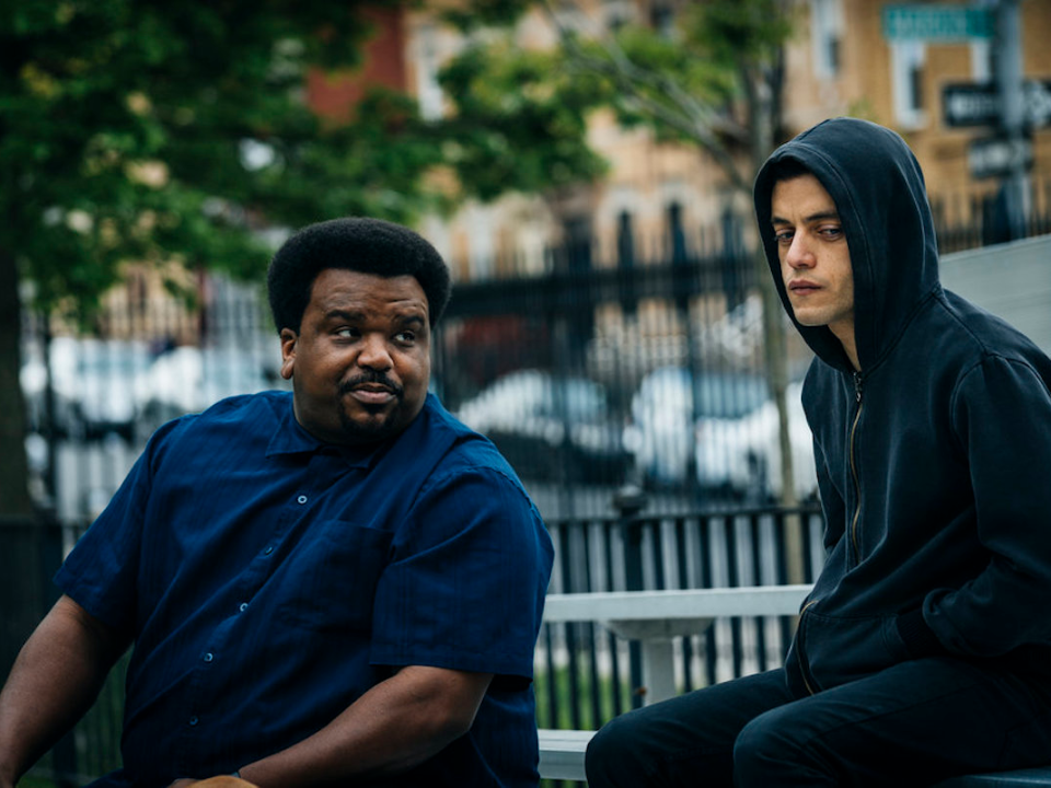 craig robinson rami malek mr robot season two usa network.JPG