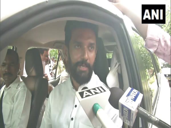 LJP MP Chirag Paswan (Photo/ANI)