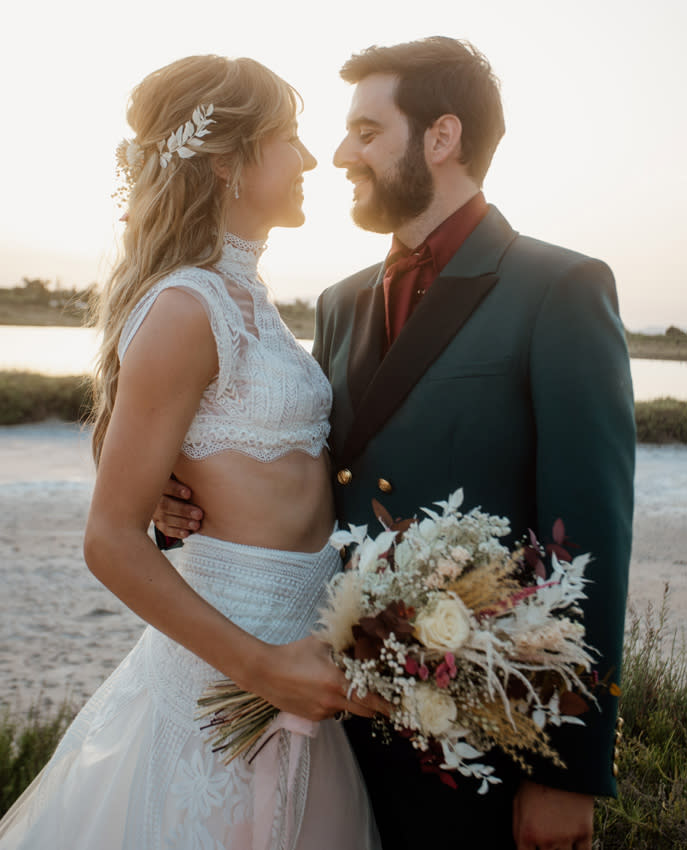 Andrea Guasch comparte con ¡HOLA! las fotos de su boda