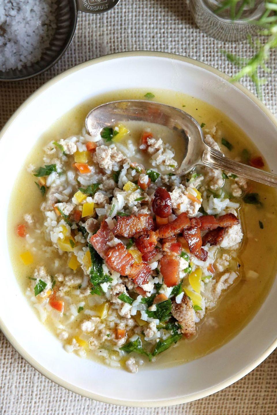 Turkey and Rice Soup