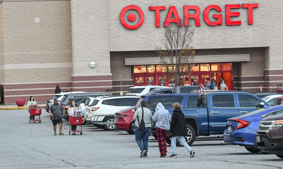 This is a file photo of a Target store. Minnesota authorities believe they arrested two Dallas men in a Target parking lot who are part of a nationwide calculator theft ring.