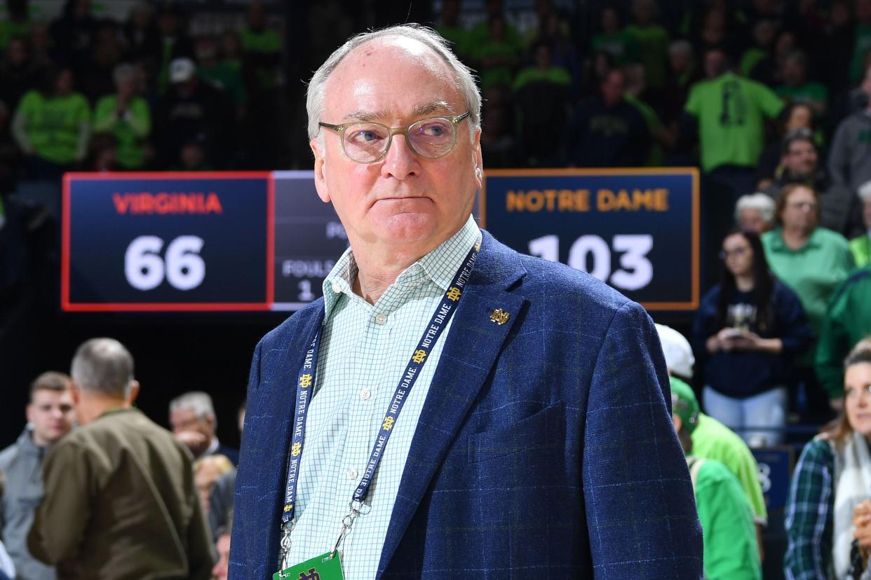 College football is king at Notre Dame, but athletic director Jack Swarbrick has a lot to say as well about the other sports on campus.