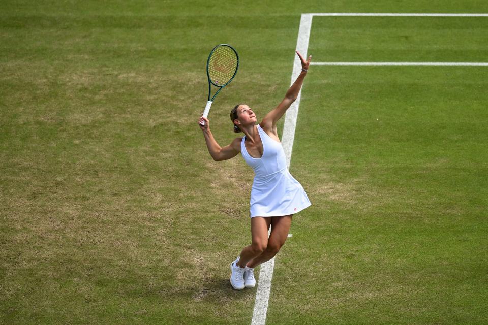 Marta Kostyuk on July 4, 2024