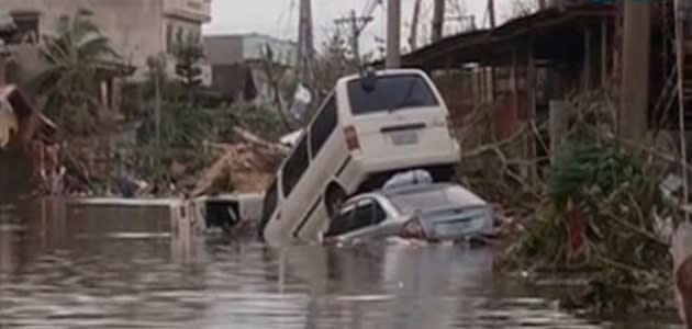 Dozens of bodies found in Haiyan wake