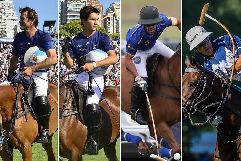 Adolfo Cambiaso, padre e hijo, seguirán juntos en La Dolfina, ahora en la defensa del cetro de campeón argentino, y Facundo Pieres y Pablo Mac Donough vuelven a unirse, pero en La Natividad, para desafiarlos en la Triple Corona.