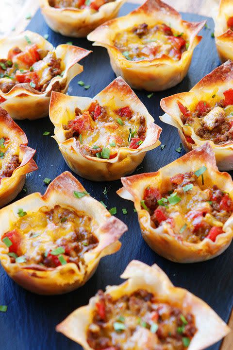 Crunchy Taco Cups