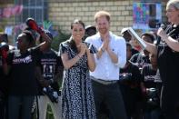 Prince Harry and Meghan begin their Africa tour in Cape Town