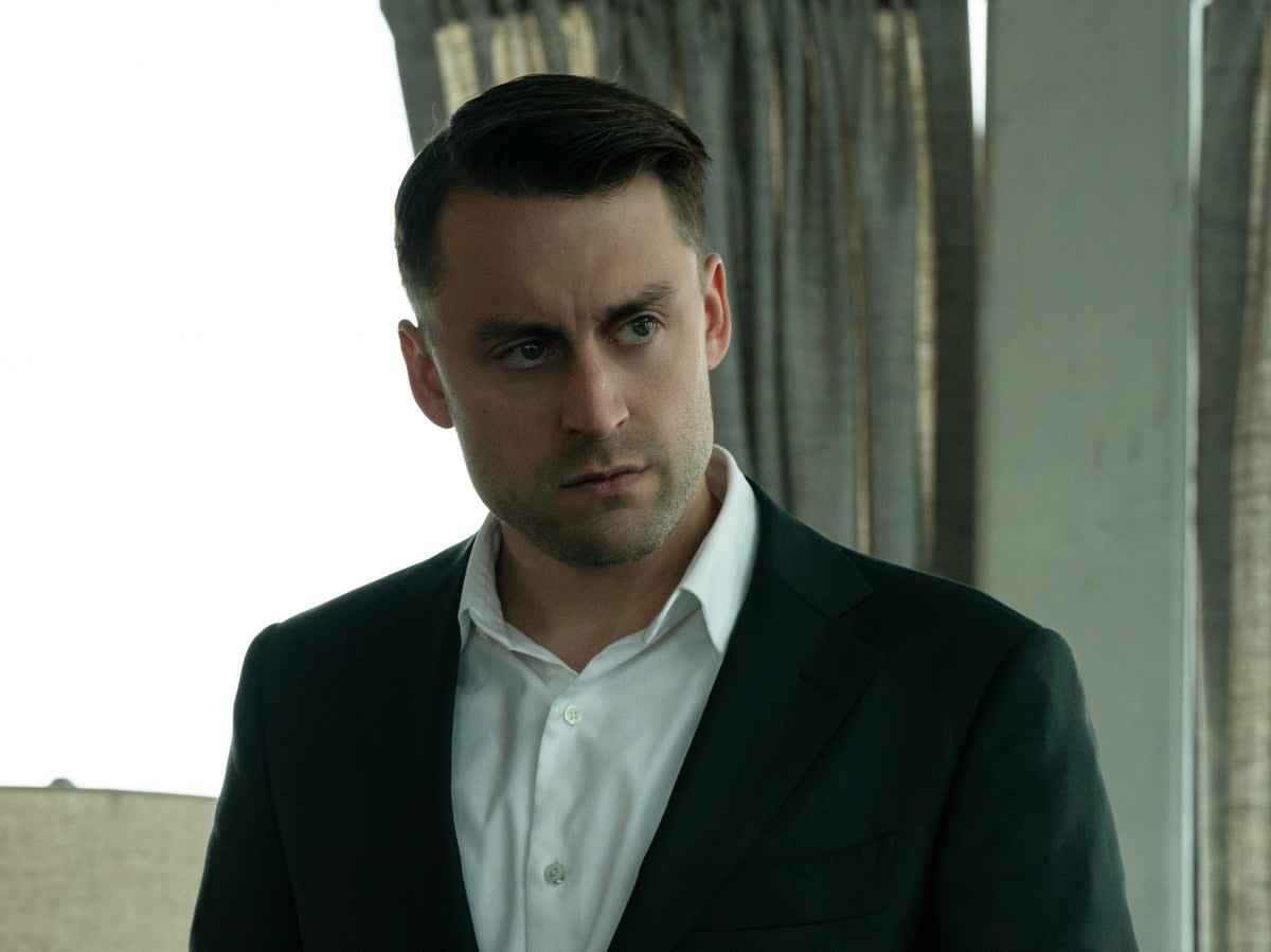 Kieran Culkin as Roman Roy in ‘Succession' (Sky)