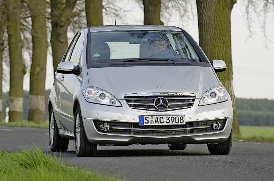 <p>The Mercedes A-Class manufactured built since 2013 bear no resemblance to previous versions. The older models were tall <strong>superminis</strong> with <strong>front-wheel drive</strong>, which already set them well apart from more conventional <strong>Mercedes</strong> products.</p><p>Even more impressively, there was a <strong>sandwich floor system</strong>. This meant that, in the event of a hefty front-end shunt, the engine and gearbox would be pushed underneath the driver and front passenger instead of into their legs. Despite that, the A-Class developed an unfortunate early reputation for poor safety after <strong>falling over</strong> in a Swedish test in 1997. Mercedes made the appropriate adjustments after a short period of saying it wasn't the car's fault.</p>