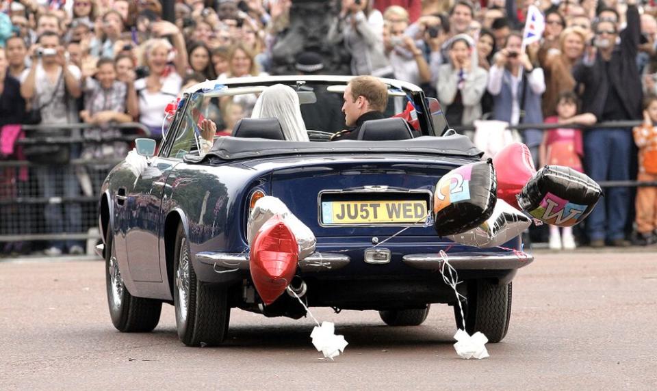 Kate Middleton and Prince William's royal wedding car | Indigo/Getty