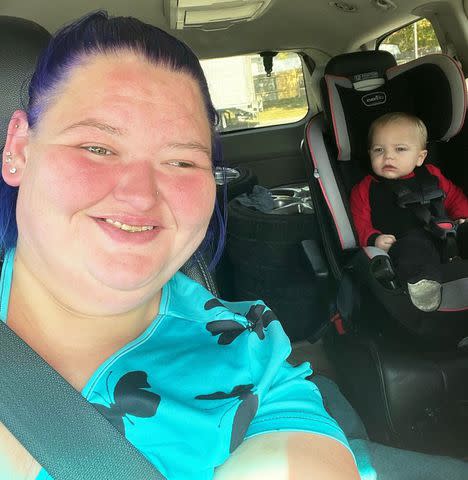 <p>Amy Slaton/Instagram</p> Amy Slaton and her son Gage