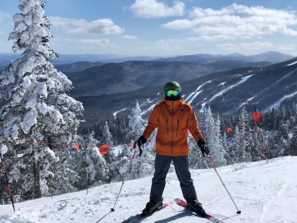 Dan Koday at Stowe Mountain Resort in Vermont ski travel guide
