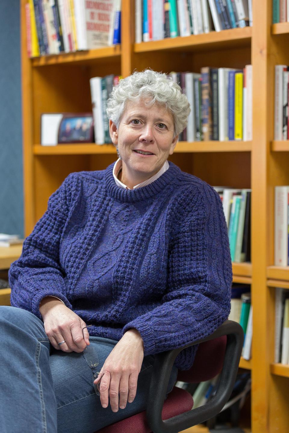 Peg O'Connor, Ph.D., author of "Higher and Friendly Powers: Transforming Addiction and Suffering," is a professor of philosophy and gender, women and sexuality studies at Gustavus Adolphus College in St. Peter, Minnesota.