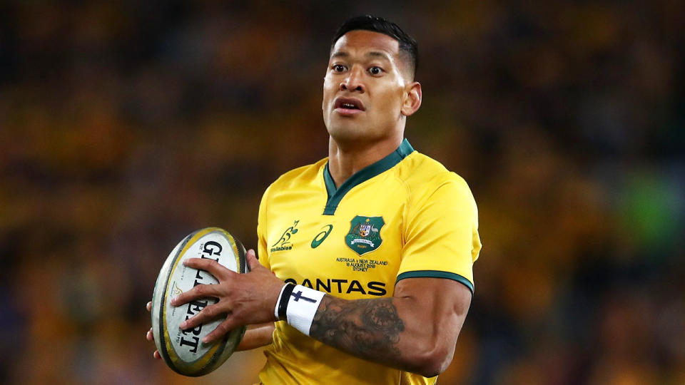 Israel Folau. (Getty Images)