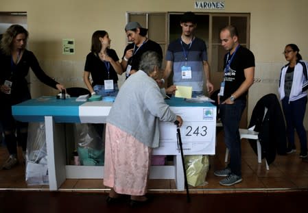 First round of presidential election in Guatemala