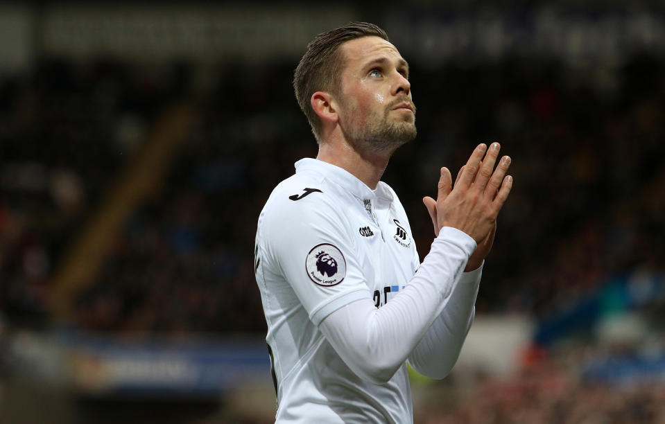 Swansea City needs to hope Gylfi Sigurdsson continues to produces set-piece magic at an incredible rate. (Getty)