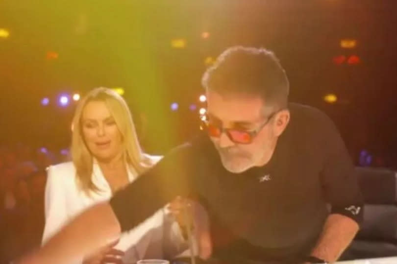 Simon Cowell on Britains Got Talent