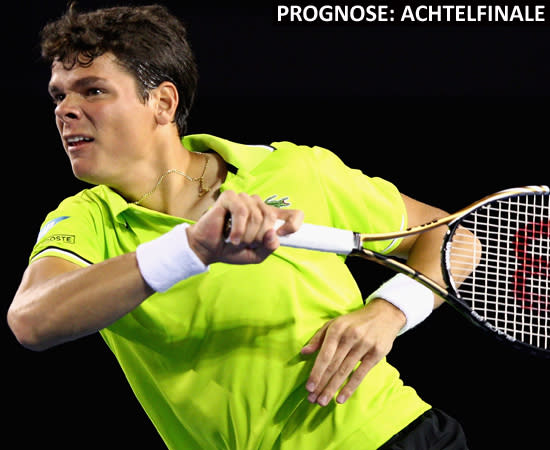 <b>MILOS RAONIC</b> (Setzlisten-Position 14 / Australian-Open-Teilnahmen: 2 / Bestes Resultat: Achtelfinale 2011) Als Weltranglisten-13. kratzt Raonic schon an den Top 10 - und das mit gerade mal 22 Jahren. Doch bei den großen Turnieren blieb er bisher noch hinter den Erwartungen zurück. Die Saison 2012 spielte Raonic ordentlich mit zwei Titeln, nur fehlten eben die echten Highlights oder mal ein spektakulärer Sieg gegen einen Top-Gegner. Mit Galo Blanco hat er jedoch den richtigen Trainer an seiner Seite.