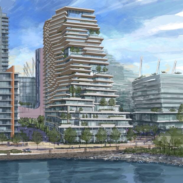 Design James Cheng Architects/Rendering Paul Nowarre for Canadian Metropolitan Properties Corp.