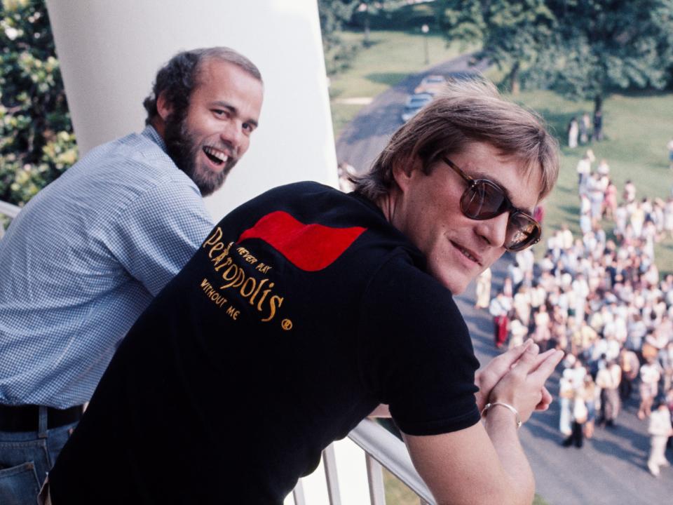 John "Jack" Gardner Ford at the White House in 1975