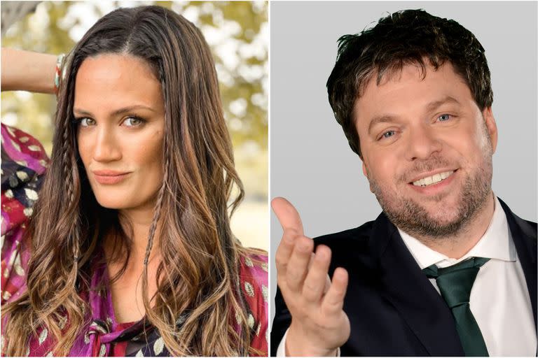 Paula Chaves y Guido Kaczka, los protagonistas del martes televisivo