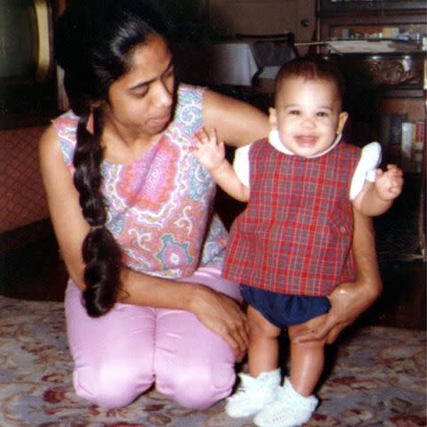 <p>Kamala Harris Instagram</p> Kamala Harris and her mom Shyamala Gopalan Harris.