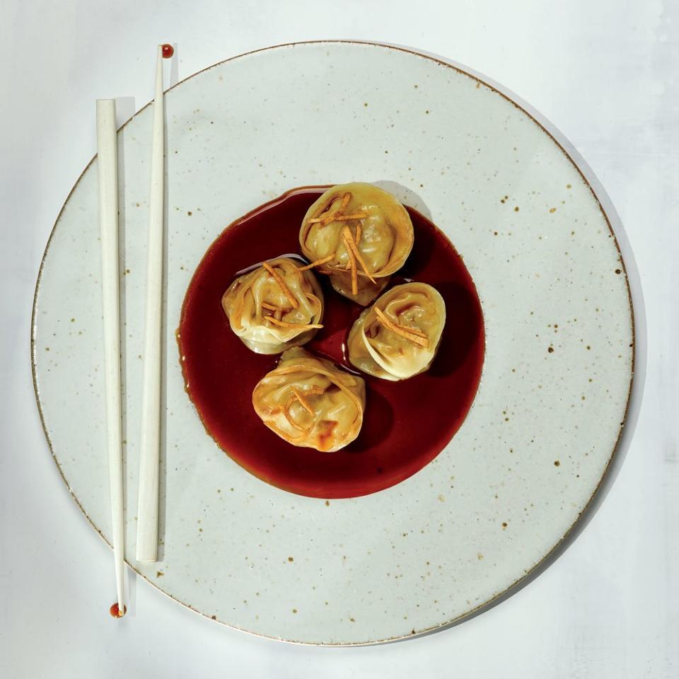 Pork-and-Chive Dumplings 