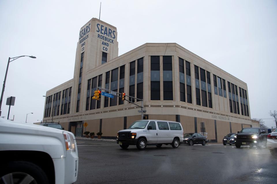 The Sears building on Main Street at the corner of Anderson Street in Hackensack, N.J. on Thursday Feb. 3, 2022.