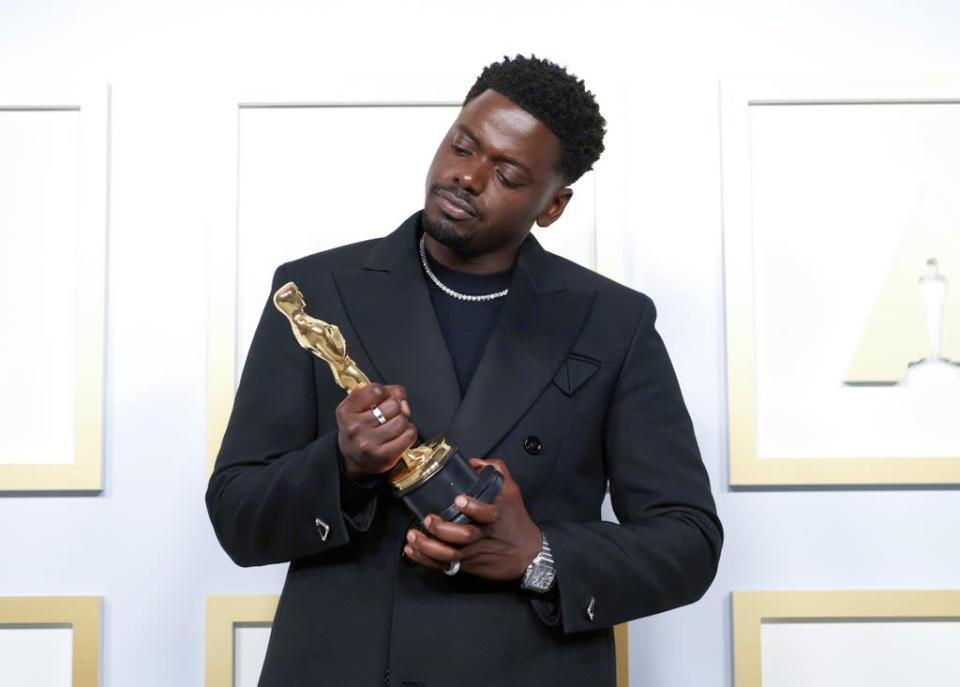 Kaluuya otrzymał swojego pierwszego Oscara w zeszłym roku (AMPAS przez Getty Images)