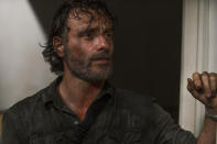 <p>Andrew Lincoln as Rick Grimes in AMC’s <i>The Walking Dead</i>.<br>(Photo: Gene Page/AMC) </p>