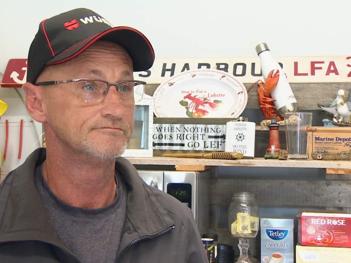 Travis Nickerson of Clarks Harbour, N.S., no longer has the COVID-19 federal relief money to give back, and says he now regrets taking it. (CBC - image credit)