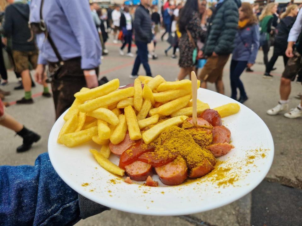 food at oktoberfest