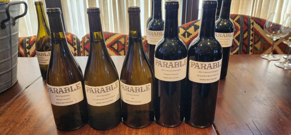 Parable Wines in the wild for the first time.<p>Photo by Allison Levine</p>