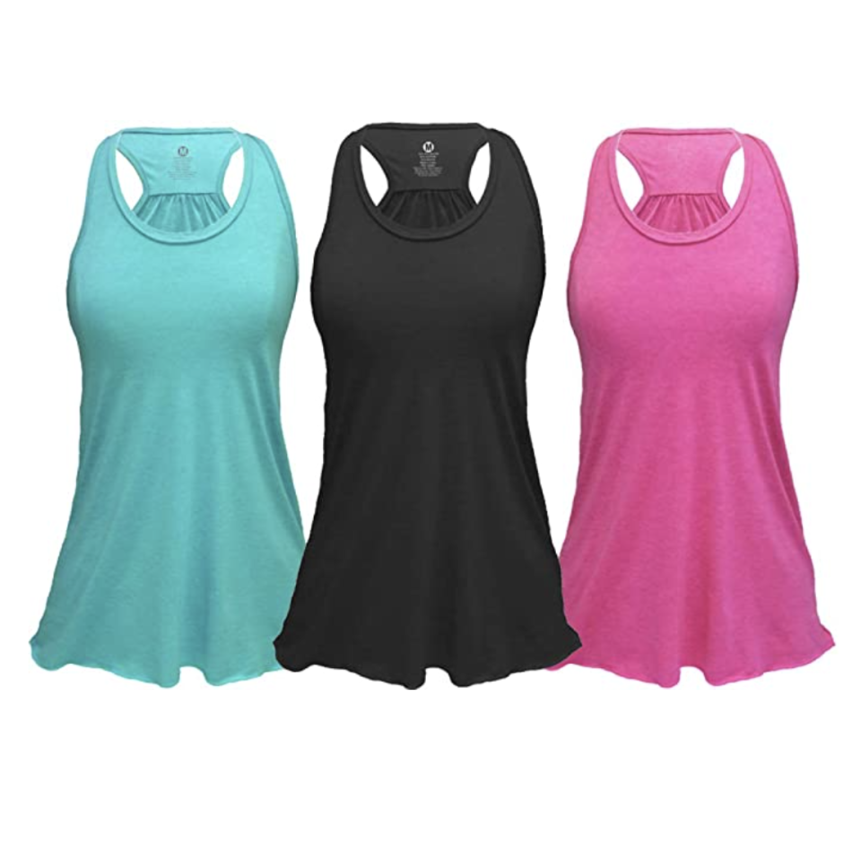 2) Flowy Racerback Tank Top